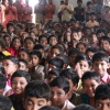 I bambini della scuola Mary Matha durante il Teacher's day